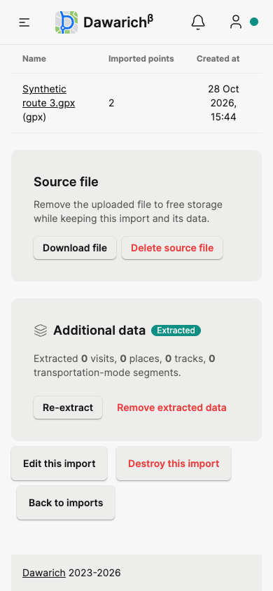 Mobile source-file controls